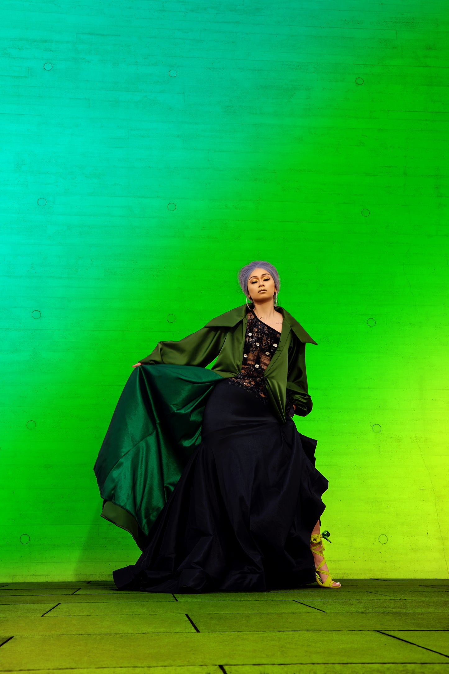 RORK MANTEAEU D'OPERA COAT & GROWN ENSEMBLE