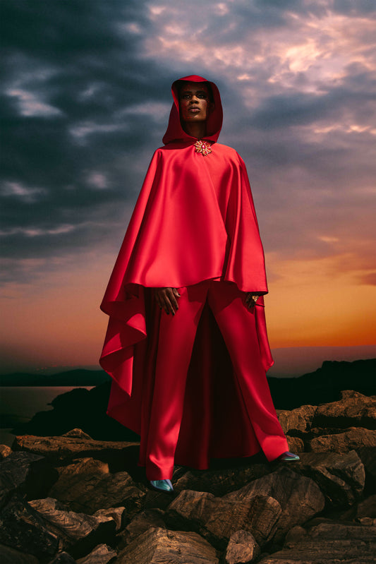 LUGOFF PONCHO ENSEMBLE