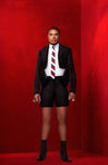 BLACK BUTTERSCOTCH MENS SHORTS ENSEMBLE
